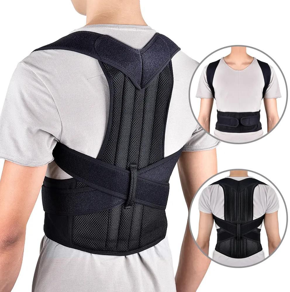 Adjustable Back Spine Posture Corrector Humpback Back Support Brace Shoulder Belt Posture Correction