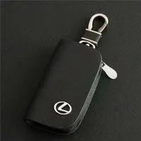 Toyota Leather Key Holder Wallet Use a palm size branded leather keychain wallet to hold your car keys/ smart keys. features: - made from high grade leather