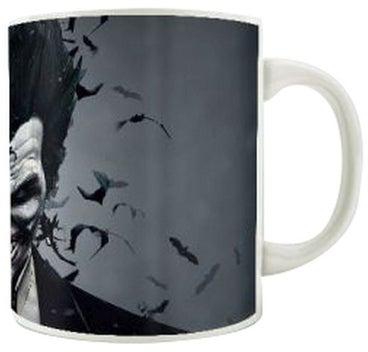 Printed Ceramic Mug Black/White