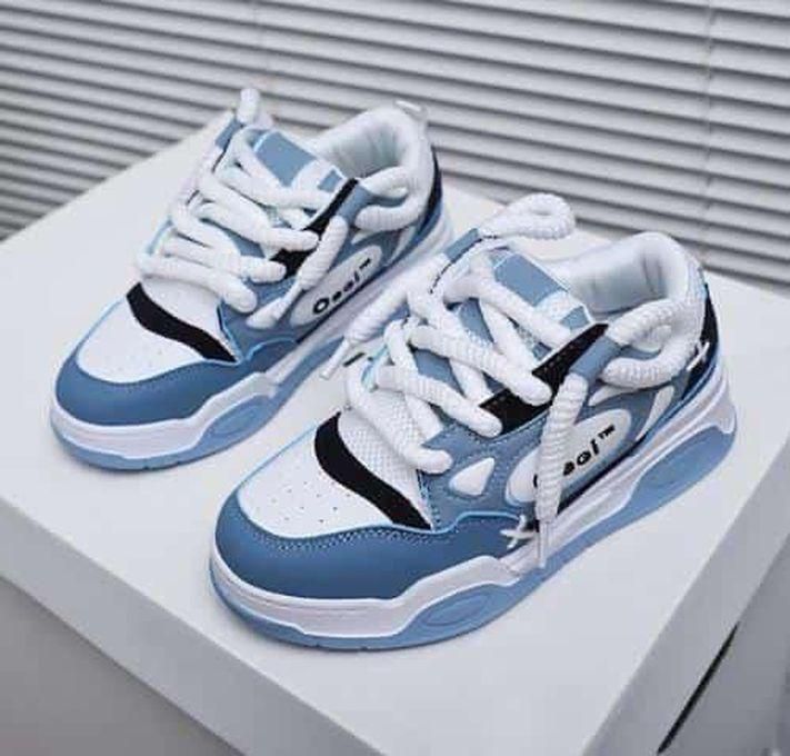 Ogyi Lace-up Sneakers Blue/White