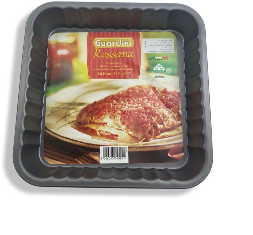 Guardini Bakeware Red Rossana Square Lasagna, LB54524, 24cm