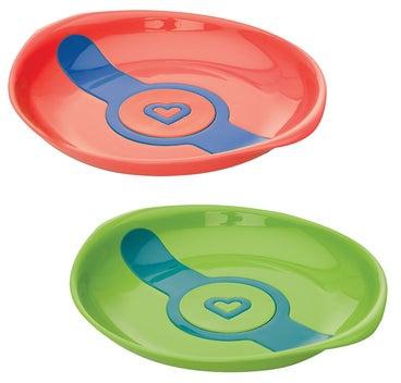 Hot Plate, Pack Of 2, Yellow/Green