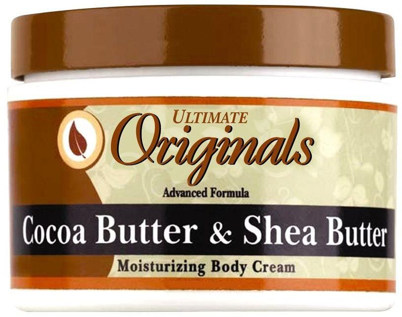 Ultimate Organics Cocoa Butter & Shea Butter Moisturising Body Cream - 227g