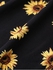 Off Shoulder Button Up Sunflower Dress