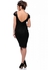 GODDIVA DR649 Midi Dress for Women - 14 UK, Black