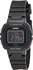G Shock Couple Casio LA-20WH-1BDF Black Digital Resin Strap Watch For Women