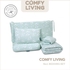 Comfy Living Bedding Set - 6 in1 (Green Bear)