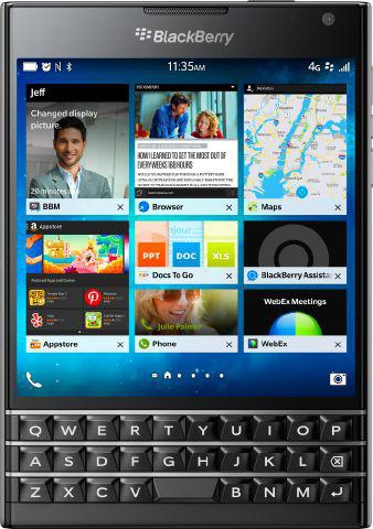 BlackBerry Passport - 32GB, 3GB RAM, 4G LTE, Black