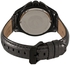 Karl Lagerfeld Karl 7 Women's Black Dial Leather Band Chronograph Watch - KL2406