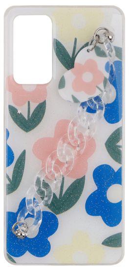 Xiaomi Redmi Note 11PRO 4G - Printed Silicone Cover With Glitter And Clear Chain