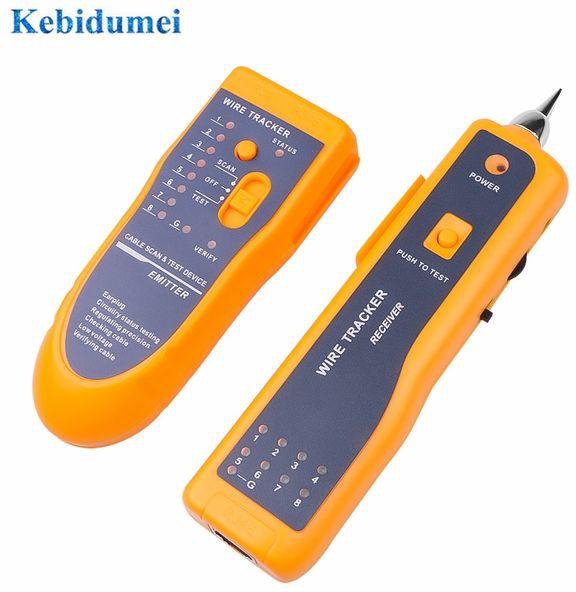 Network Cable Tester Cat5 Cat6 RJ45 UTP STP Line Finder Telephone Wire Tracker Tracer Diagnose Tone Tool Kit