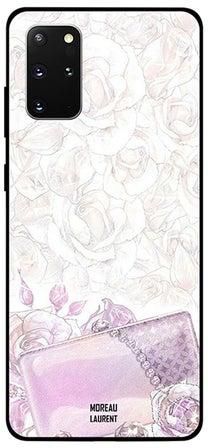 Skin Case Cover -for Samsung Galaxy S20 Plus Pink Roses and Pouch Pink Roses and Pouch