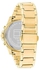 Tommy Hilfiger Haven Women's Black Dial Ionic Plated Thin Gold Steel Watch - 1782676