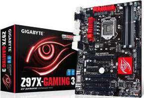 Gigabyte GA-Z97X-GAMING 3 LGA 1150 Z97 Gaming Audio and Networking ATX Motherboard