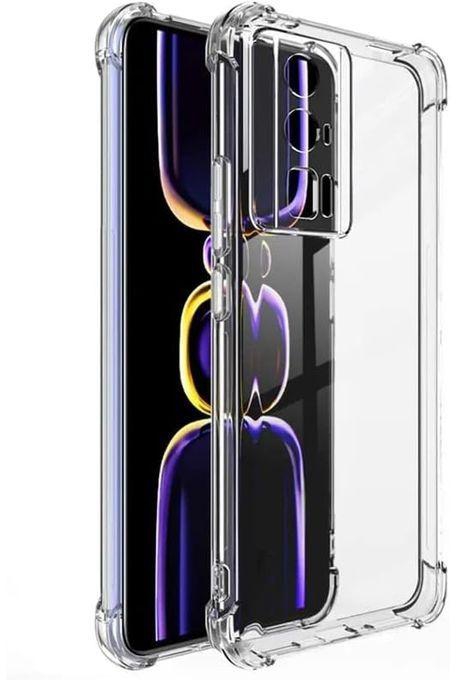 Ten Tech Transparent Cover With Anti-shock Corners Made Of Heat-resistant Polyurethane For Poco F5 Pro – Transparent