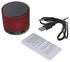 Generic Wireless Bluetooth Speaker-Red..