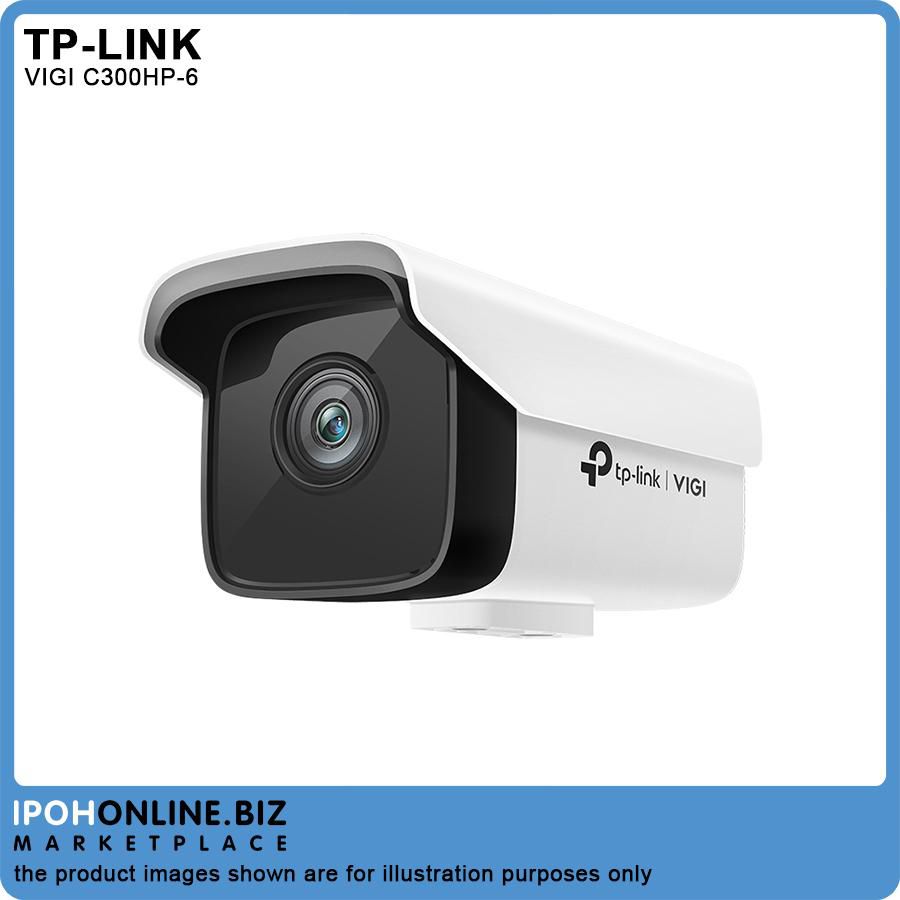 TP-LINK VIGI C300HP-6 3MP Outdoor Bullet Network IP Camera CCTV H.265