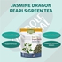 Oladole Natural Jasmine Dragon Pearls Green Tea- 100g | Supports Antioxidants, Brain Health | High-Quality Fresh Loose Leaf | Delightful for Relaxation, Energy Boost & Mindful Moment | Non- GMO