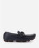 Dani Leather Moccasin - Navy Blue