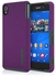 Incipio DualPro Case for Sony Xperia Z3v, Purple/Gray