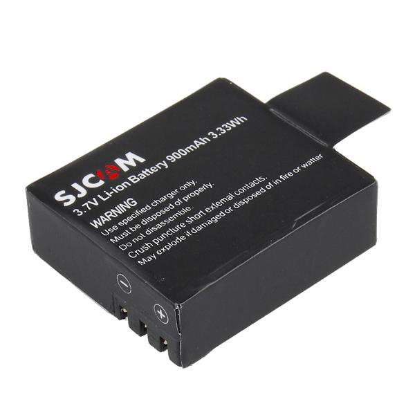 SJCAM 3.7V Li-ion Replacement Battery for SJ4000 SJ5000 M10 Action Camera - Pack of 2
