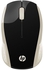 HP Wireless Mouse 200 - Silk - 2HU83AA - Gold
