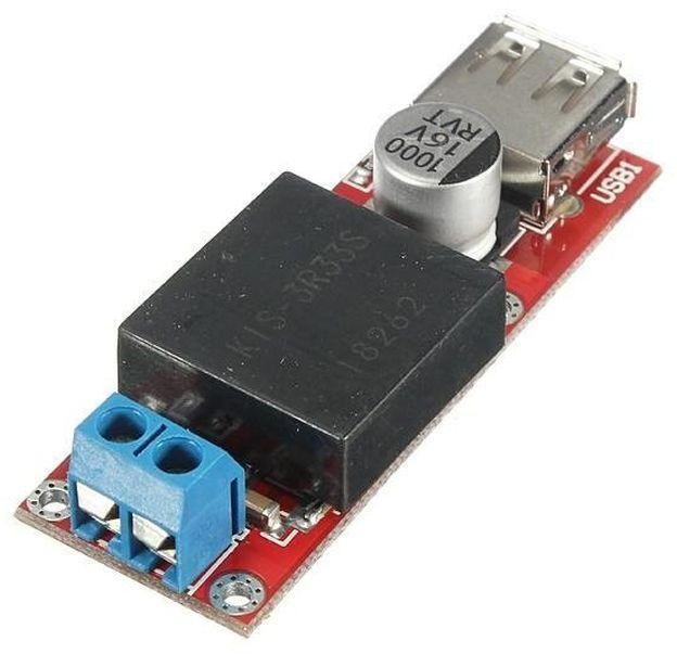 5V USB Output Converter Module Board 7V-24V To 5V 3A Step-Down - Buck KIS3R33S Module
