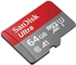 Sandisk Ultra Class 10 MicroSDXC-I Memory Card 64GB Multicolour
