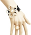 Evil L'Amour Handmade Jewelry White Lace Bracelets Chain Ring Set JO9A, LMA021