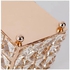 LuxuriouGold-Crystal Jewelry Storage: Safeguard Your Collection in Style