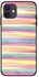 Printed Case Cover -for Apple iPhone 12 mini Pink/Blue/Yellow Pink/Blue/Yellow