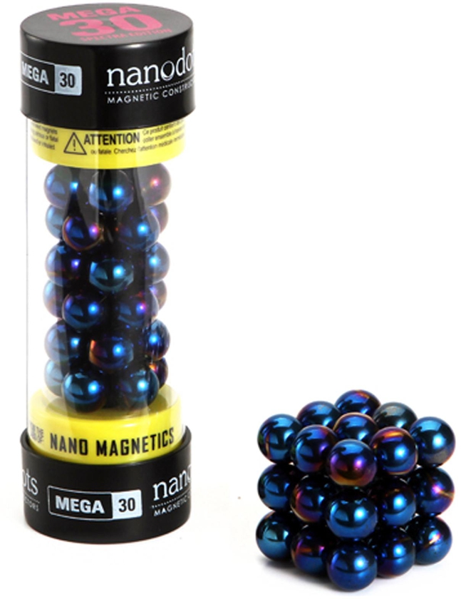 Mega Nanodots 30 Magnetic Dots Blue