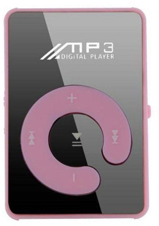 Mini Mirror Clip Mp3 Player SV004794 Pink
