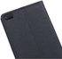 Sand-like Texture Leather Case for Huawei Ascend P8 with Stand - Black