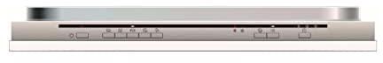 Midea Integrated Dishwasher, 14 Place Settings, Steel Color