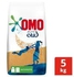 Omo active auto laundry detergent powder low foam with touch comfort oud 5 kg