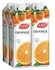 KDD orange juice 1 L &times; 4