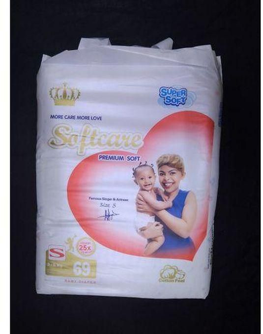 jumbo Softcare Premium Baby Diapers JUMBO PACK (3 To 6kg)