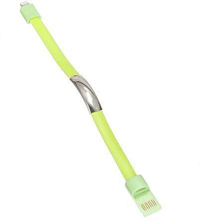 Universal USB Cable Charger Portable Bracelet For Iphone 5 6 6 Plus (Green)