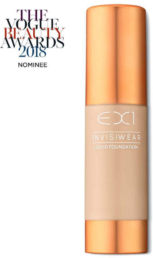 EX1 Cosmetics Invisiwear Liquid Foundation 30ml (Various Shades)