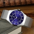 WWOOR WWOOR Men's Watches Sports Mens Watch Luxury Brand Ultra Fine Stainless Steel Wire Mesh Quartz Watch Fashion Men's Watch 8829