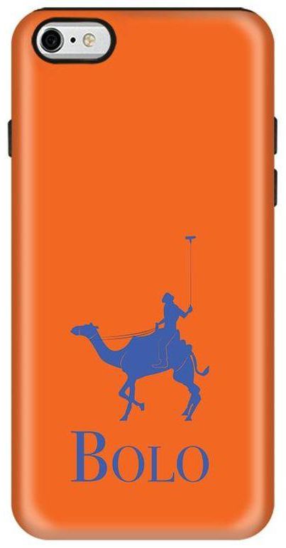 Stylizedd Apple iPhone 6 / 6s Premium Dual Layer Tough case cover Matte Finish - BOLO Orange