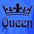 Mauton Couple's KING & QUEEN 2-in-1 Printed Tshirt -BLUE