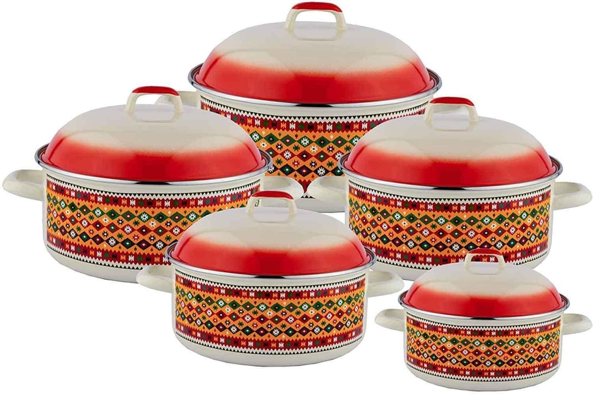 Al Saif Al Badia cookware set 10 pieces