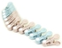 IN.HOUSE Plastic Clothespins, Heavy Duty Laundry Clothes Pins Clips, Air-Drying Clothing Peg Set(12 Pack)