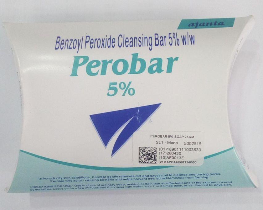 Perobar Cleansing Bar Soap 75gm