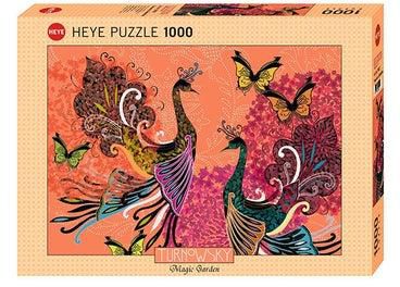 1000- Piece Jigsaw Puzzle: Turnowsky Peacocks And Butterflies