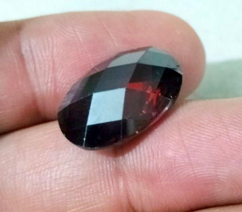 Sherif Gemstones Amazing Facet Shape Red Zircon Loose Gemstone