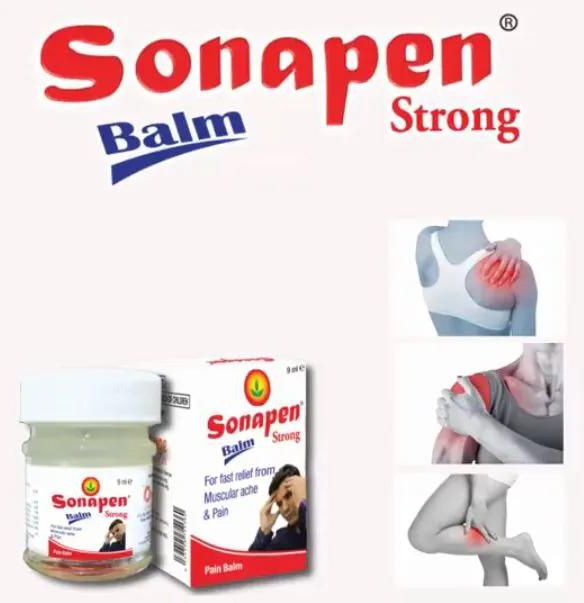 Sonapen Fast Relief From Muscular Ache & Pain Strong Balm