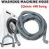 Generic 4M Universal Washer Drain Hose Outlet Water Pipe 22mm Washi